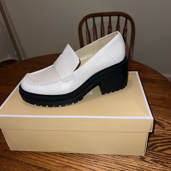 MICHAEL Michael Kors Shoes Micheal Kors Rocco Heeled Loafer Lt